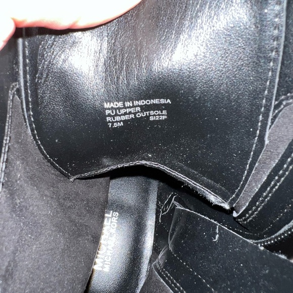 Michael Kors black combat boots - Picture 6 of 7